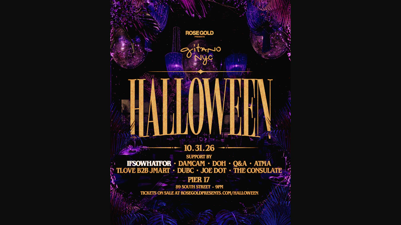 GITANO NYC Halloween: GITANO & Club Bohemia — Oct 31