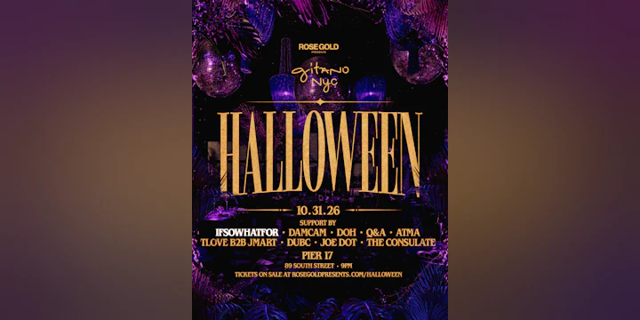GITANO NYC Halloween: GITANO & Club Bohemia — Oct 31