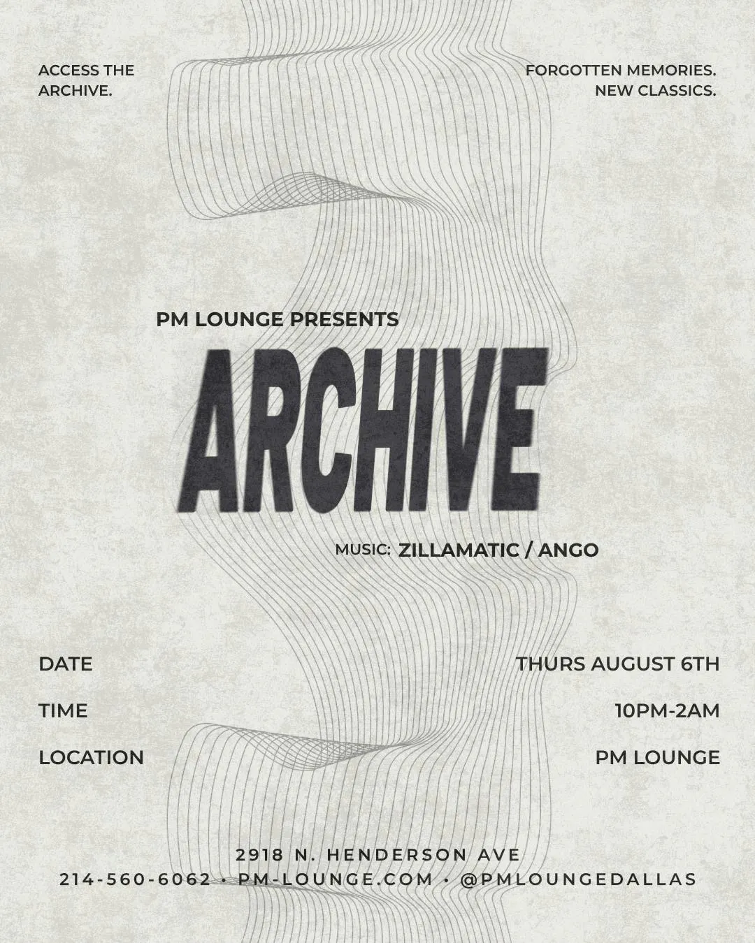 Archive Thursdays