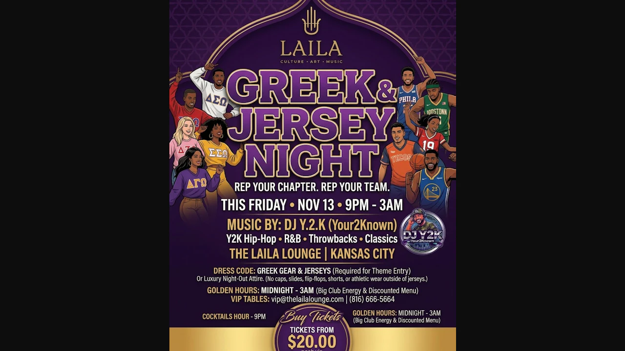 Greek & Jersey Night: Rep Your Chapter, Rep Your Team