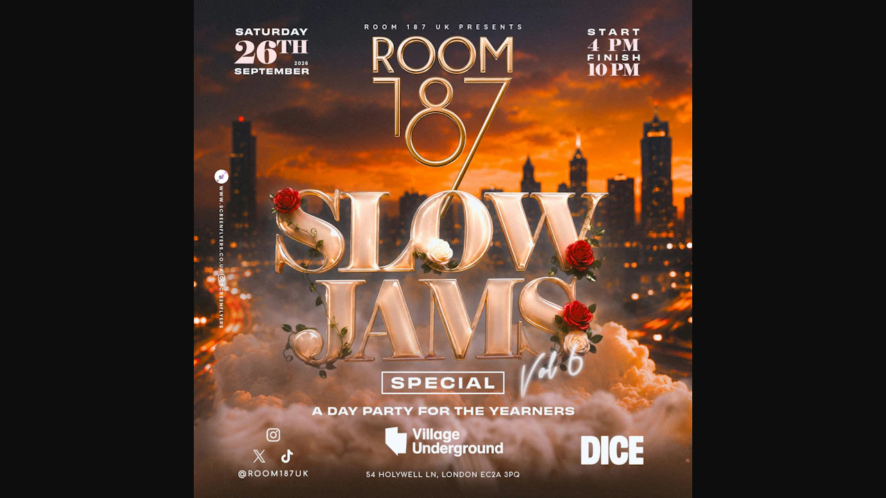A Slow Jams Day Party