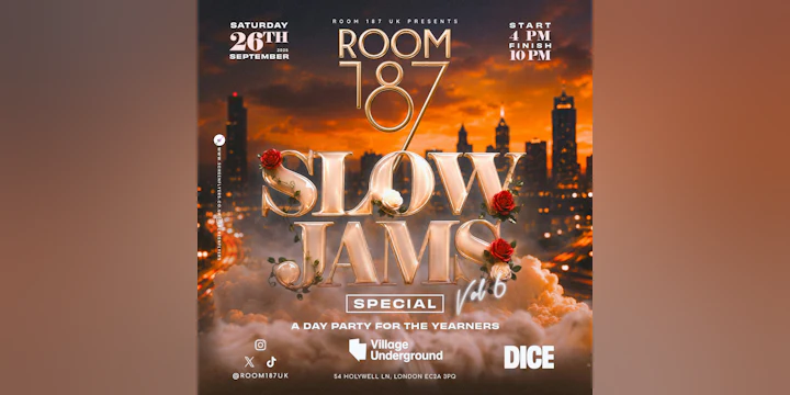 A Slow Jams Day Party