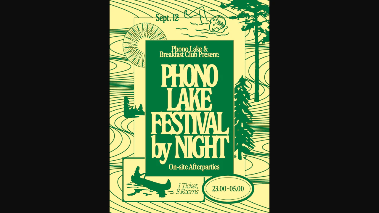 Phono Lake Festival By Night - On-site Afterparties