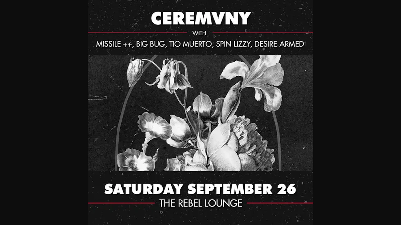 CEREMVNY - Goth | Post-Punk | Darkwave Night