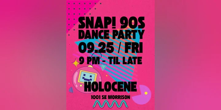 SNAP! '90s Dance Party!