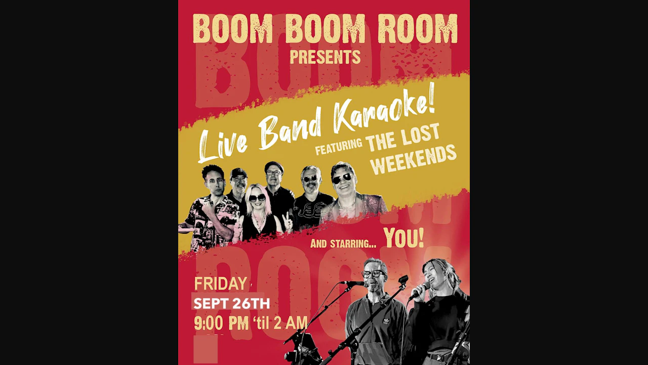 Live Band Karaoke w/ the Lost Weekends