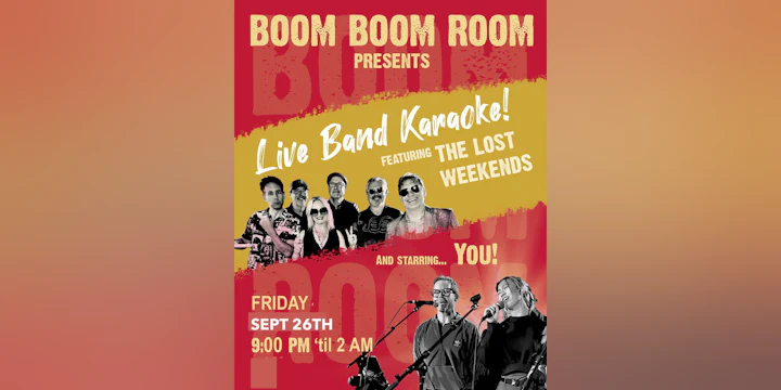 Live Band Karaoke w/ the Lost Weekends