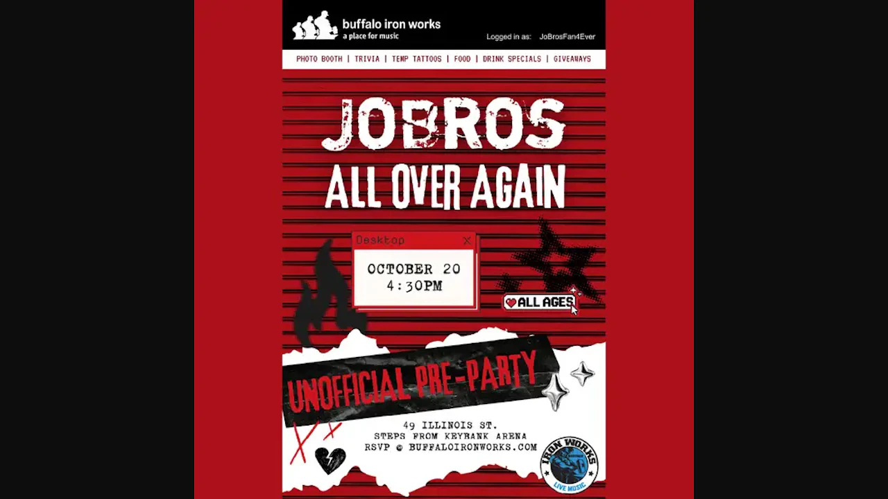 JoBros All Over Again: Pre-Show Party