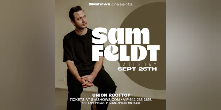 Sam Feldt at Union Rooftop