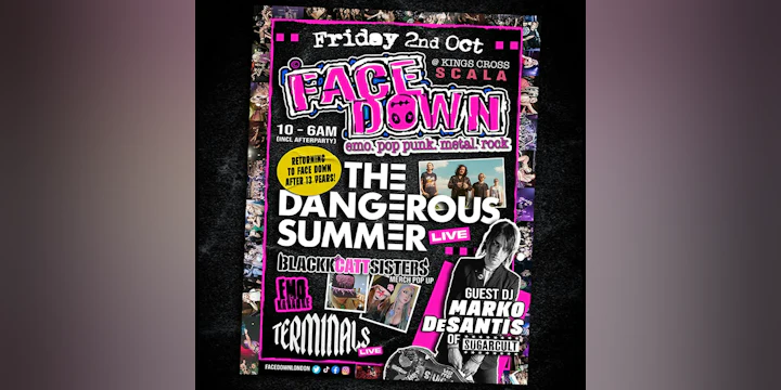 Face Down - Pop Punk, Metal, Emo Night London
