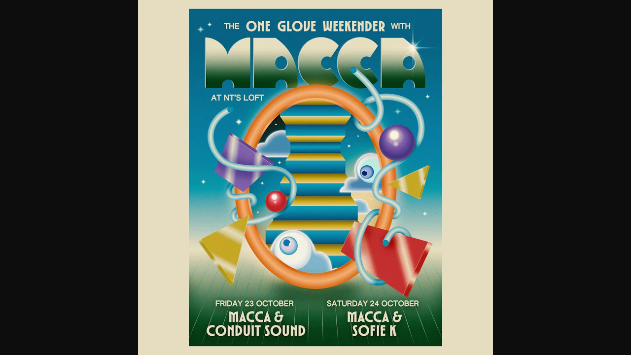 The One Glove Weekender with Macca & Conduit Sound