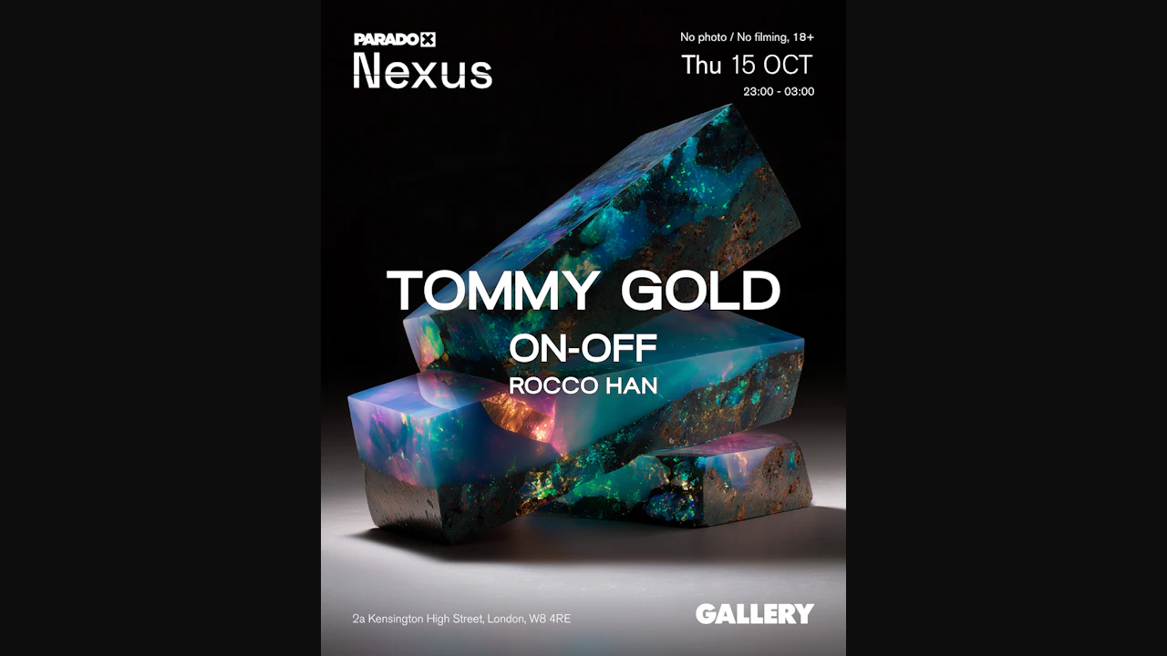 Paradox Nexus: Tommy Gold - Thursdays at Gallery