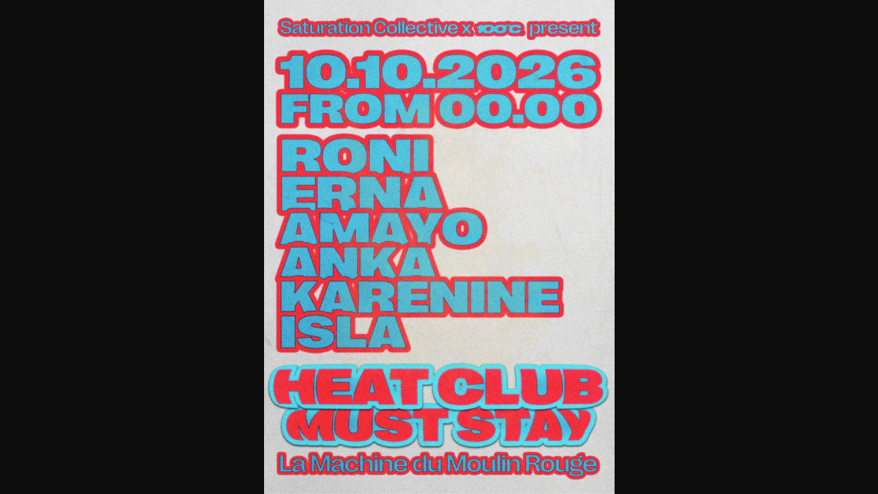 Heat Club By Saturation Collective & 100°c