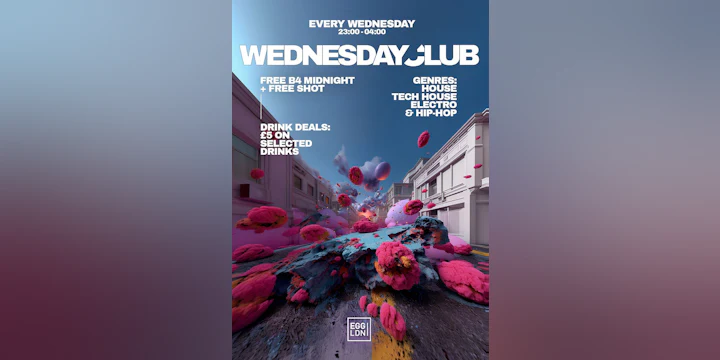 Wednesday Club: House, Tech House, Electro & Hip Hop