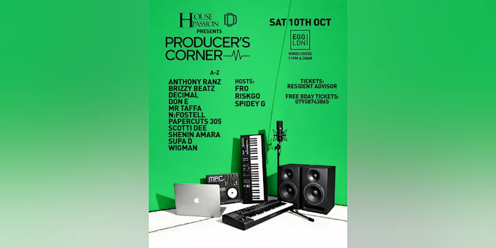 House Passion presents Producer's Corner