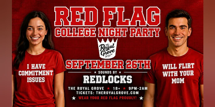 Red Flag College Night | The Royal Grove