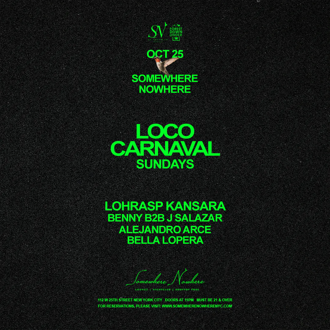 Loco Carnaval; Lohrasp Kansara, Benny, J Salazar, Alejandro Arce, Bella...