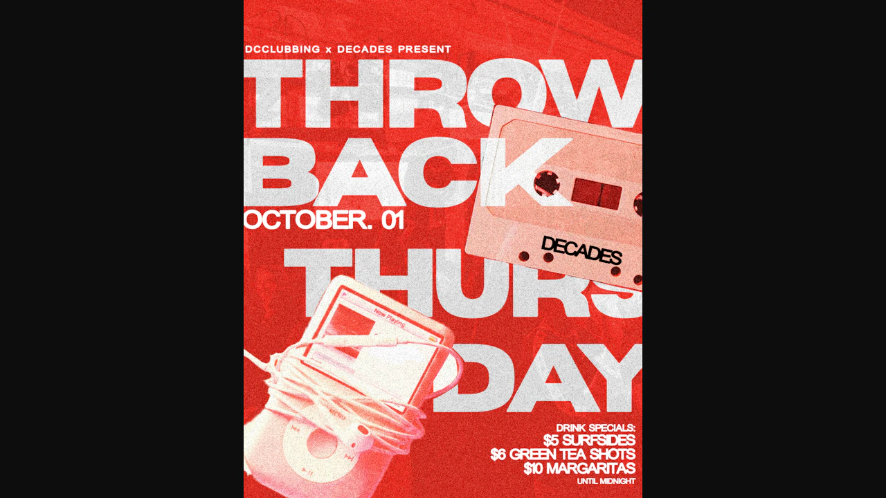 Throwback Thursdays
