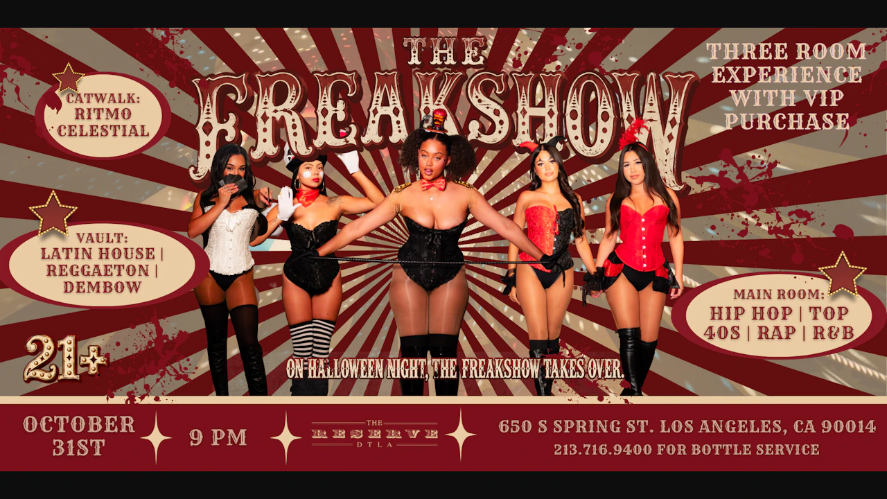 The Freakshow: Halloween Night