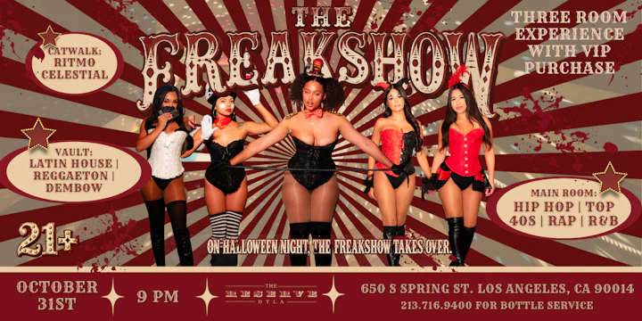 The Freakshow: Halloween Night