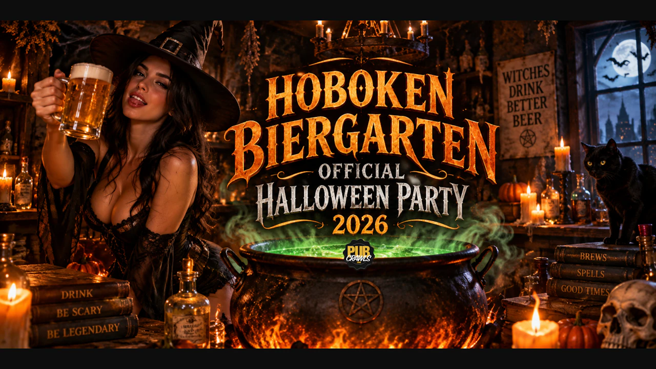 Hoboken Biergarten Official Halloween Party 2026