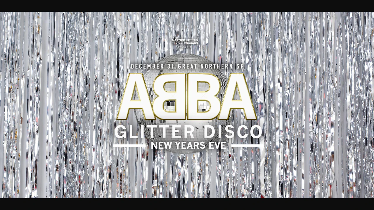 Dancing Queen Abba Glitter Disco NYE Extravaganza