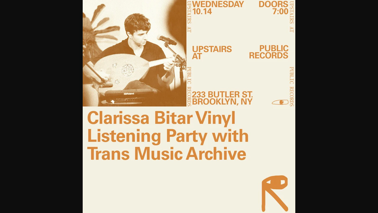 Clarissa Bitar Vinyl Listening Party with Trans Music Archive