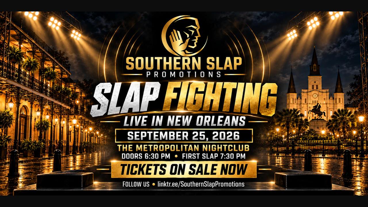 Southern Slap Promotions: New Orleans Slap Fighting Debut