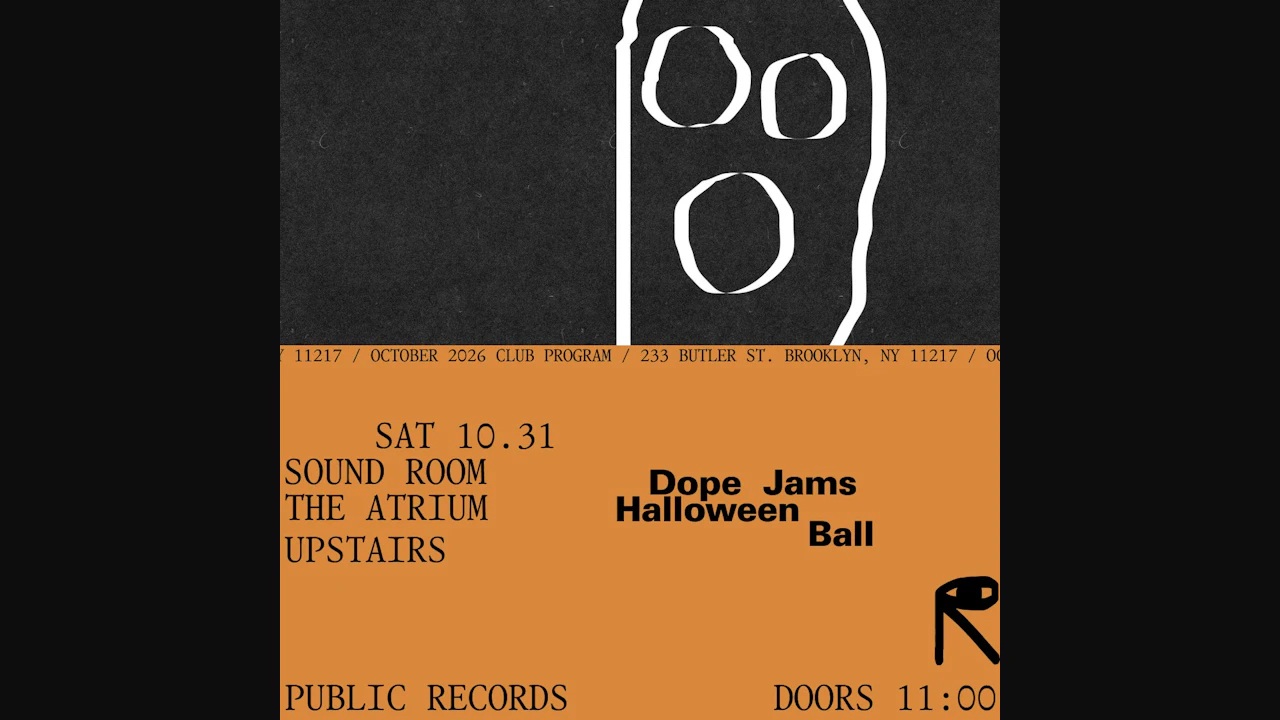 Dope Jams Halloween Ball