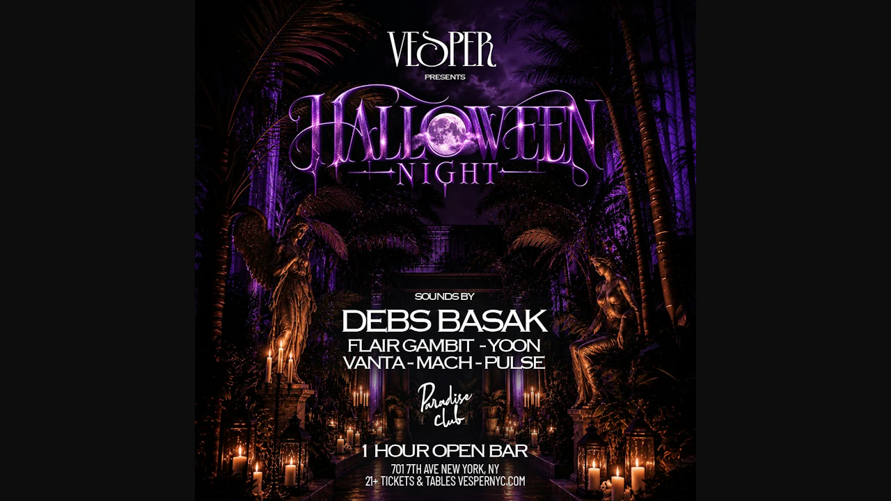 Halloween Night at Paradise Club