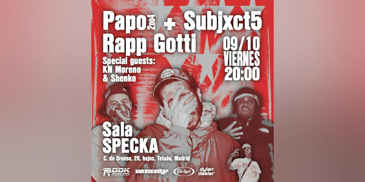 Papo2oo4+Subjxct 5 / Rapp Gotti / KN Moreno