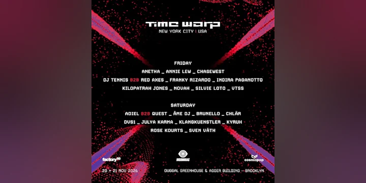 Time Warp NYC (Friday Pass)