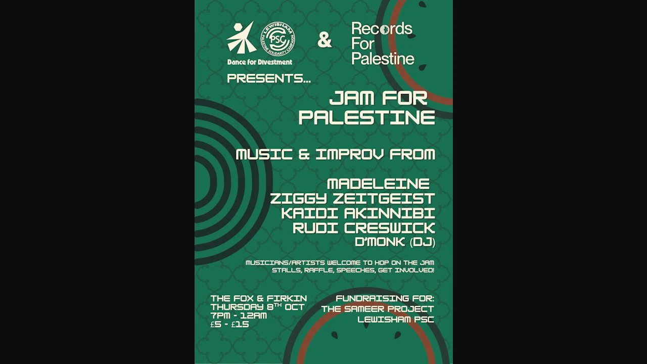 Jam for Palestine