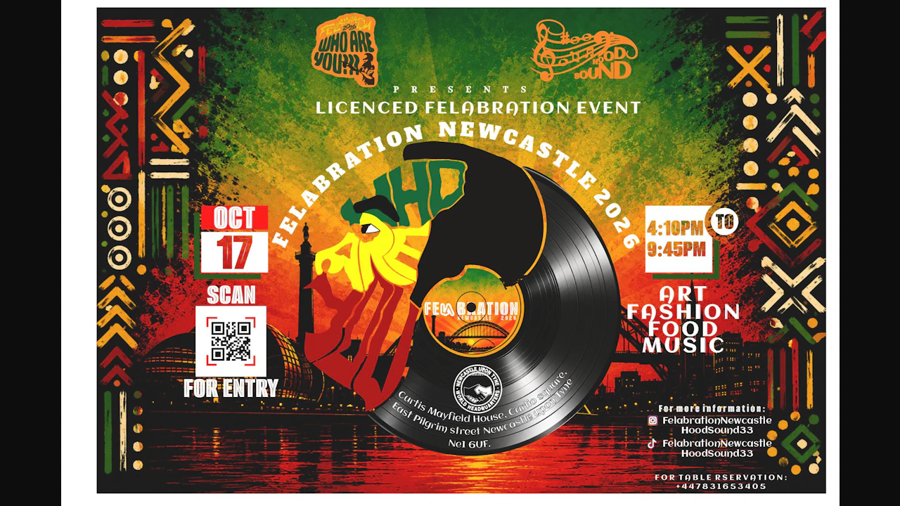 Felabration Newcastle: Who Are You