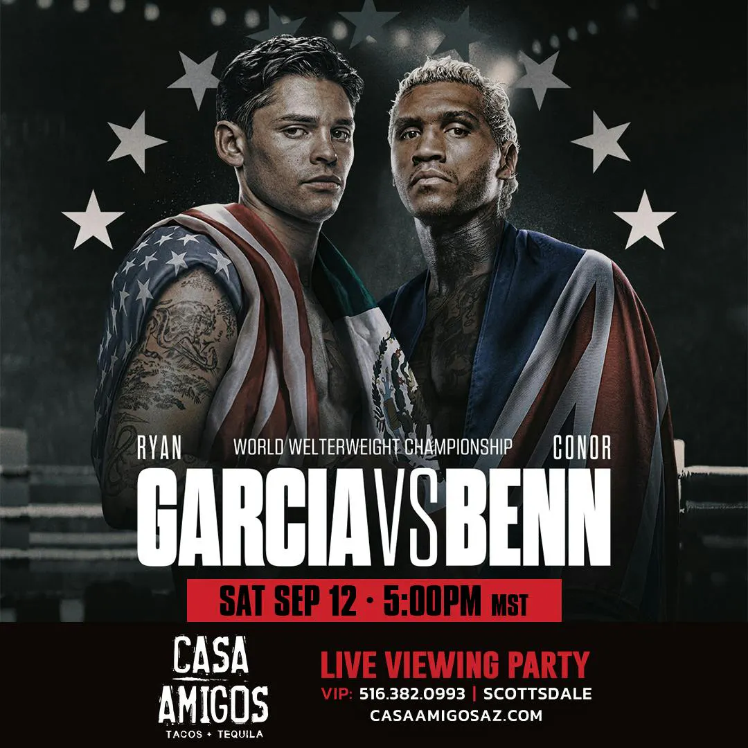Garcia vs. Benn Live Viewing Party