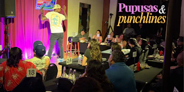Pupusas And Punchlines