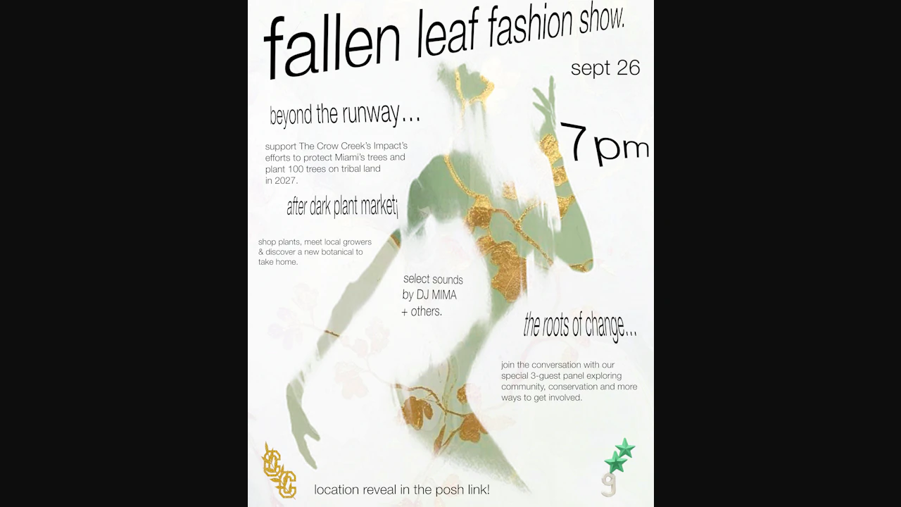 Fallen Leaf Fashion Show