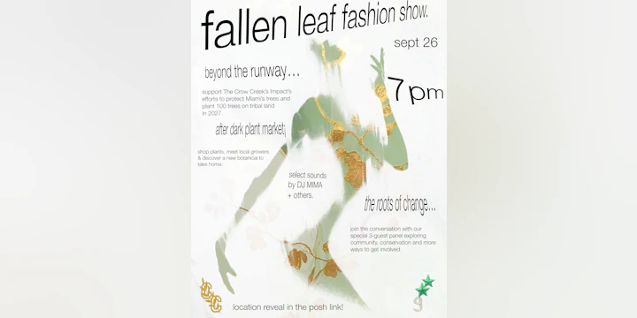 Fallen Leaf Fashion Show