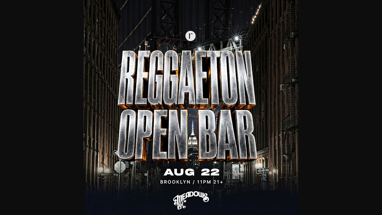 Reggaeton Open Bar (21+)