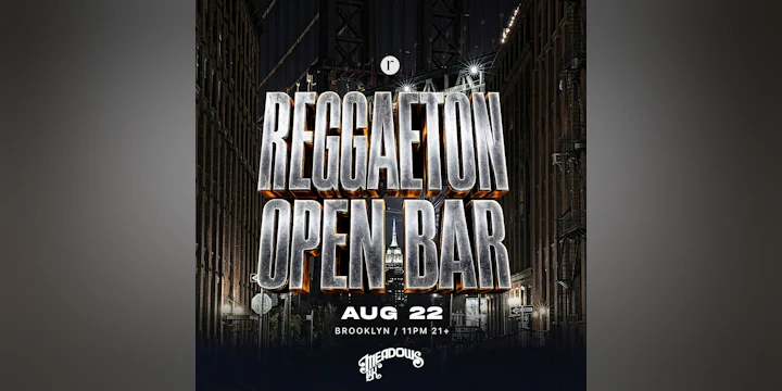 Reggaeton Open Bar (21+)