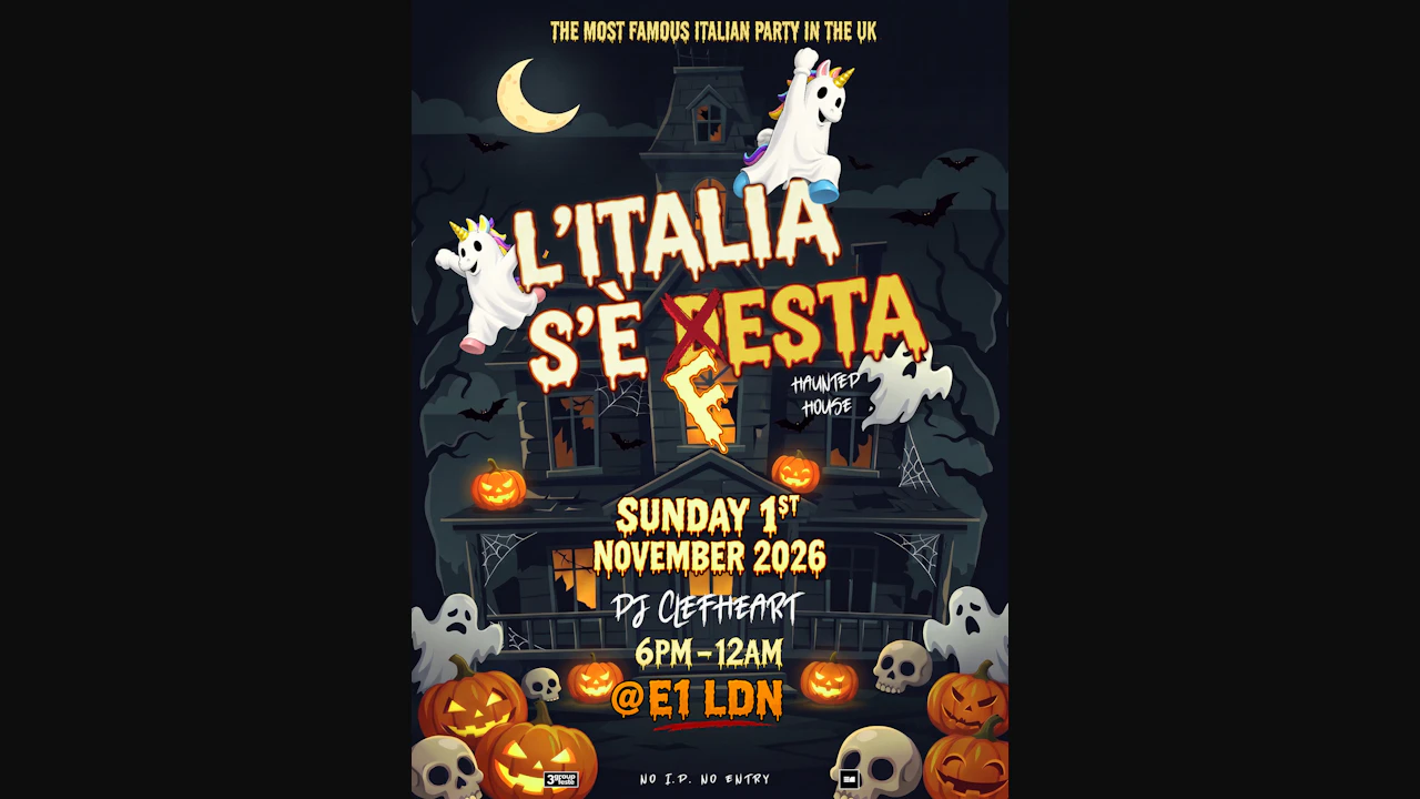 L'Italia S'è Festa - Haunted House