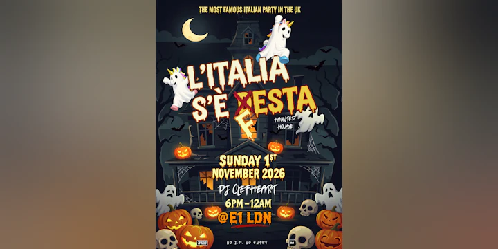 L'Italia S'è Festa - Haunted House