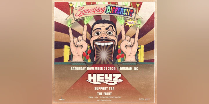 Heyz Something Different Tour - Durham