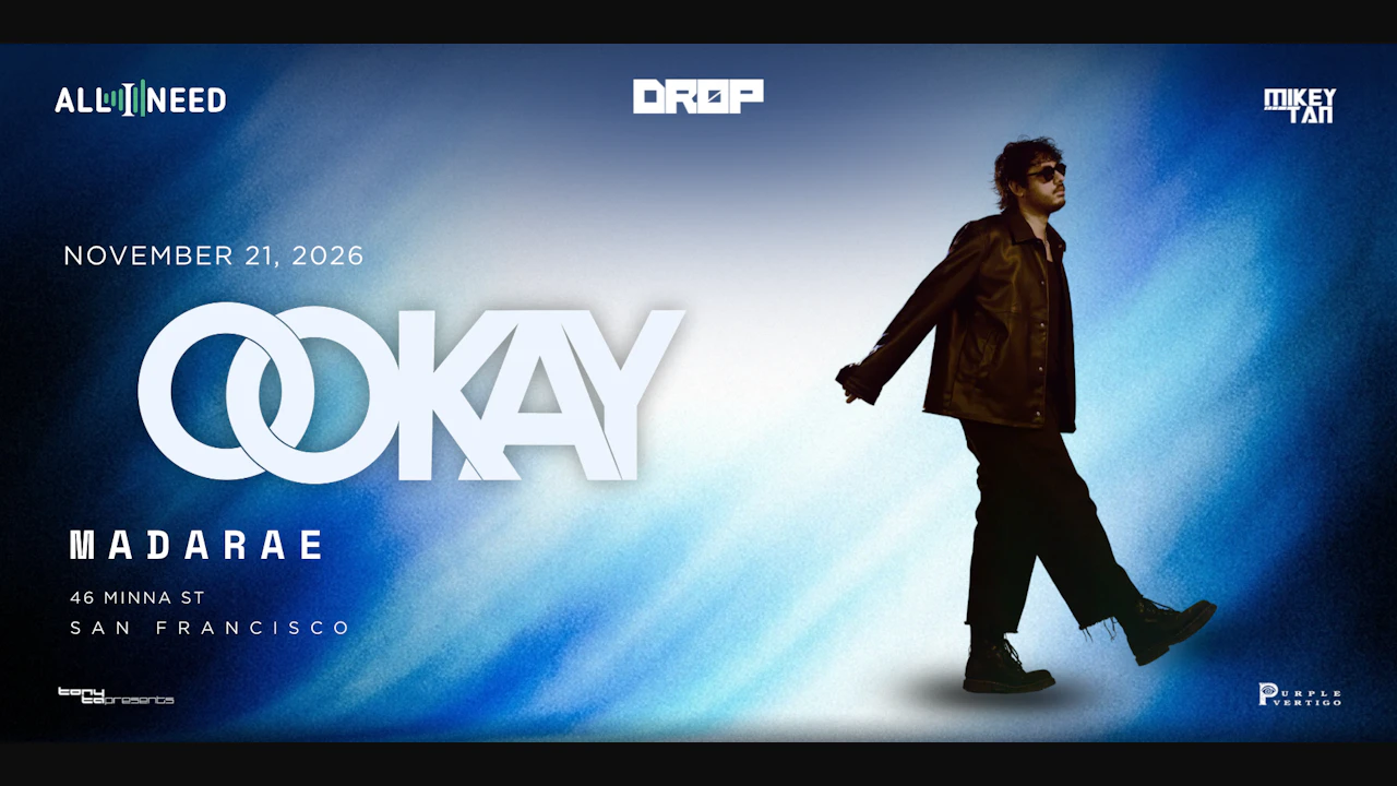 Ookay Live In San Francisco