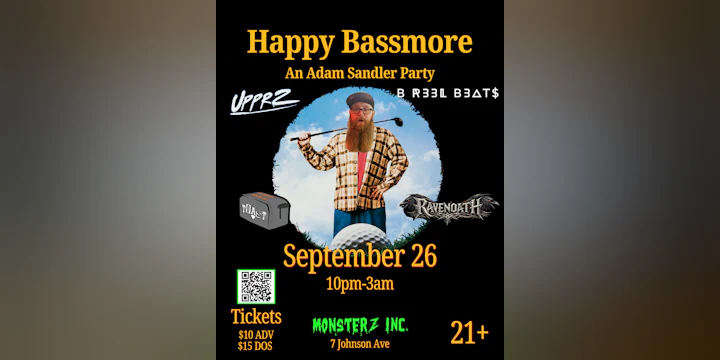 Happy Bassmore: an Adam Sandler Party