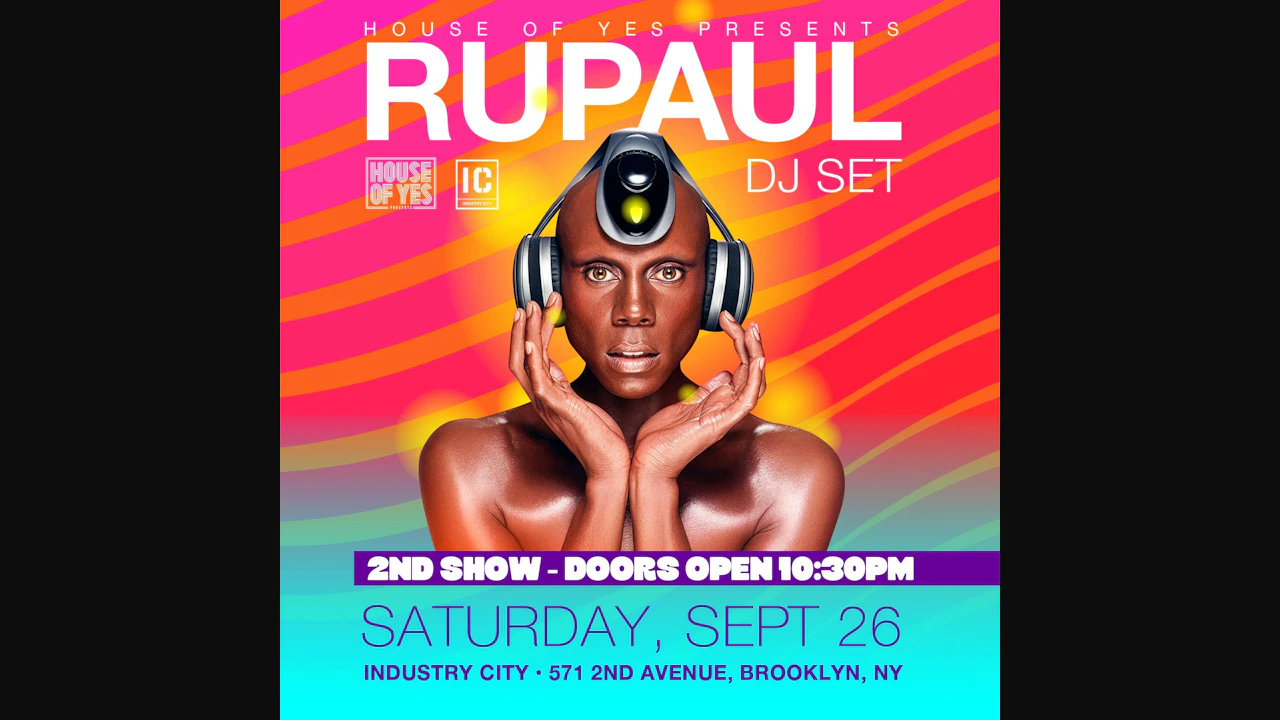 RuPaul NYC - 2nd Show!