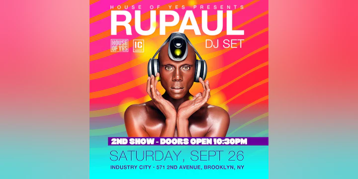 RuPaul NYC - 2nd Show!