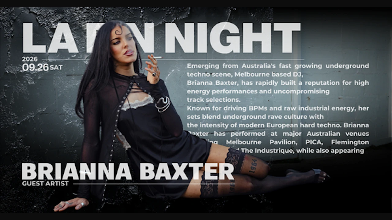 LA Fin Night Presents Brianna Baxter|taiwan Debut