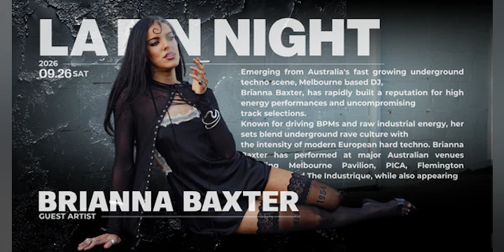 LA Fin Night Presents Brianna Baxter|taiwan Debut
