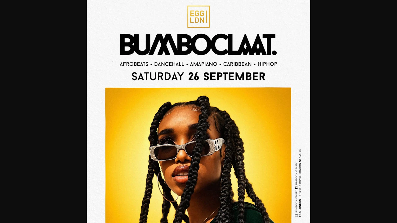 Bumboclaat Pres: Afrobeats, Dancehall, Amapiano, Caribbean & Hip Hop